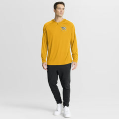 Nashville Predators Fanatics Authentic Pro Rink Hoodie - Gold | Fanatics Lifestyle