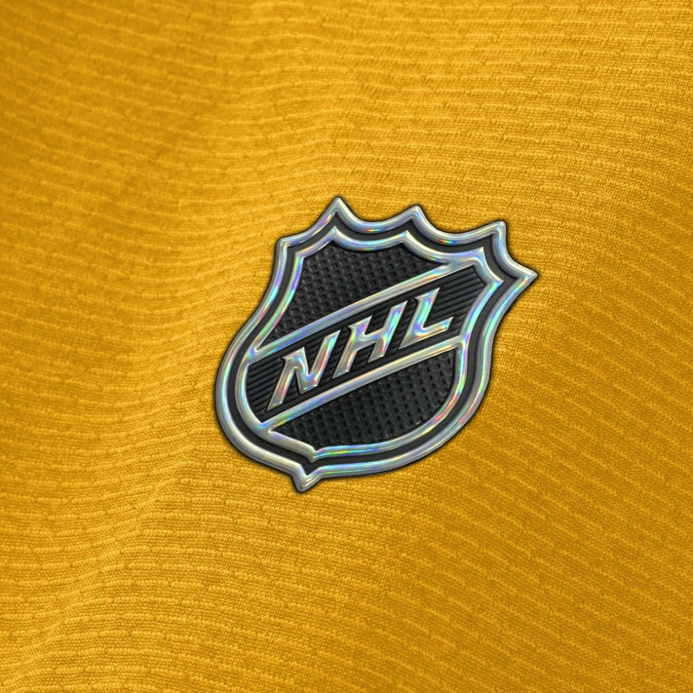 Nashville Predators Fanatics Authentic Pro Rink Hoodie - Gold | Fanatics Lifestyle