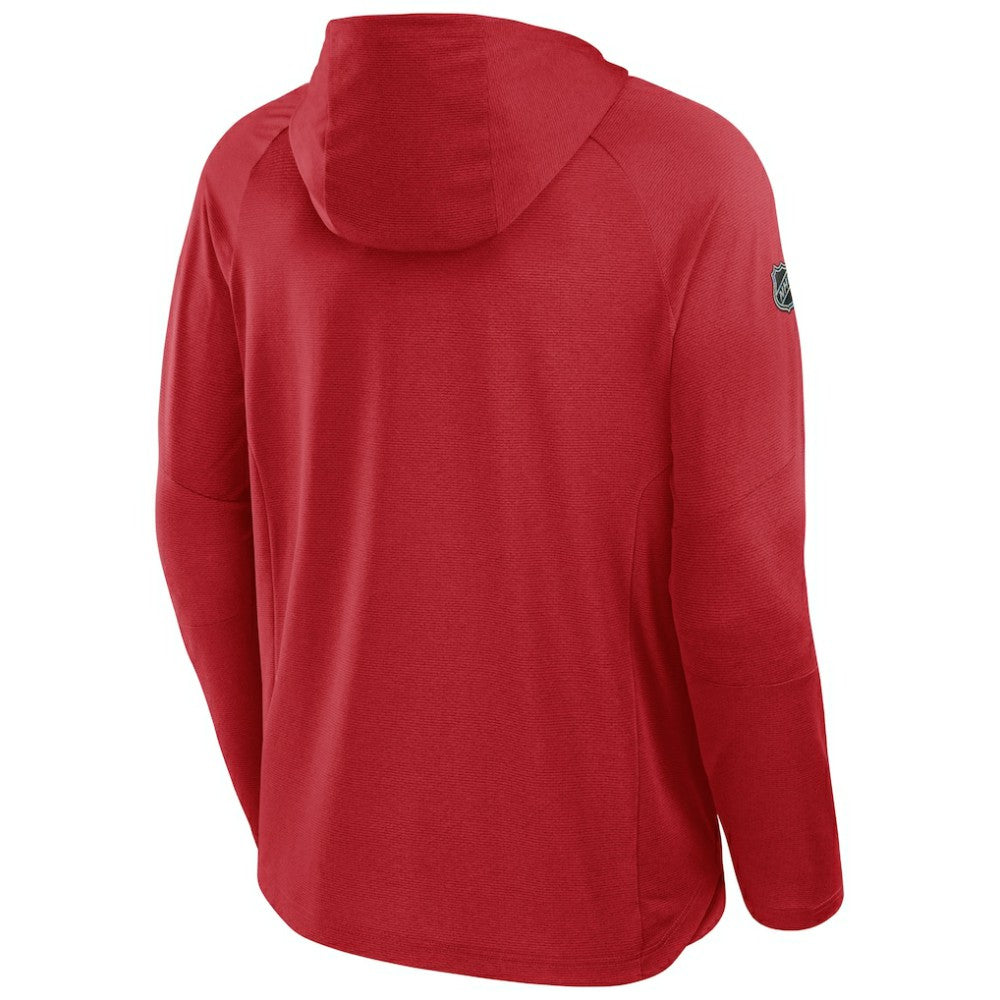 Calgary Flames Fanatics Authentic Pro Rink Hoodie - Red | Fanatics near me