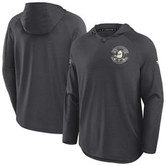 Anaheim Ducks Fanatics Authentic Pro Rink Hoodie - Charcoal | Fanatics near me
