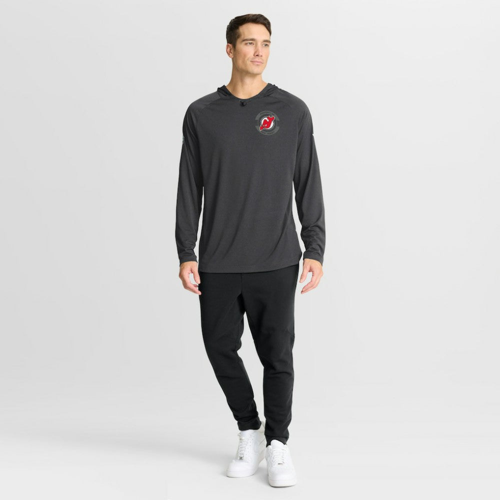 New Jersey Devils Fanatics Authentic Pro Rink Hoodie - Charcoal | Fanatics online