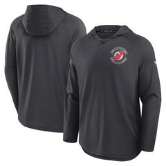New Jersey Devils Fanatics Authentic Pro Rink Hoodie - Charcoal | Fanatics online