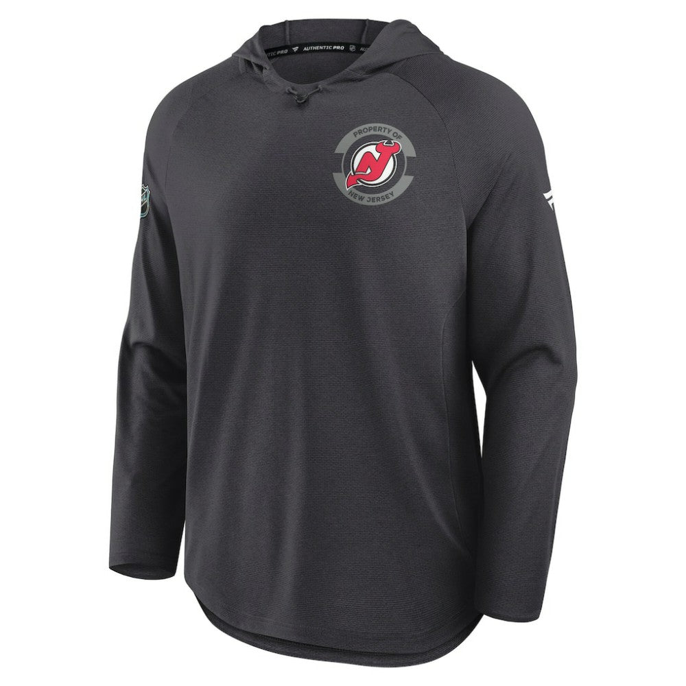 New Jersey Devils Fanatics Authentic Pro Rink Hoodie - Charcoal | Fanatics online