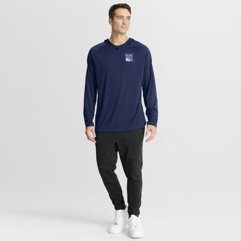 New York Rangers Fanatics Authentic Pro Rink Hoodie - Navy | Fanatics sale