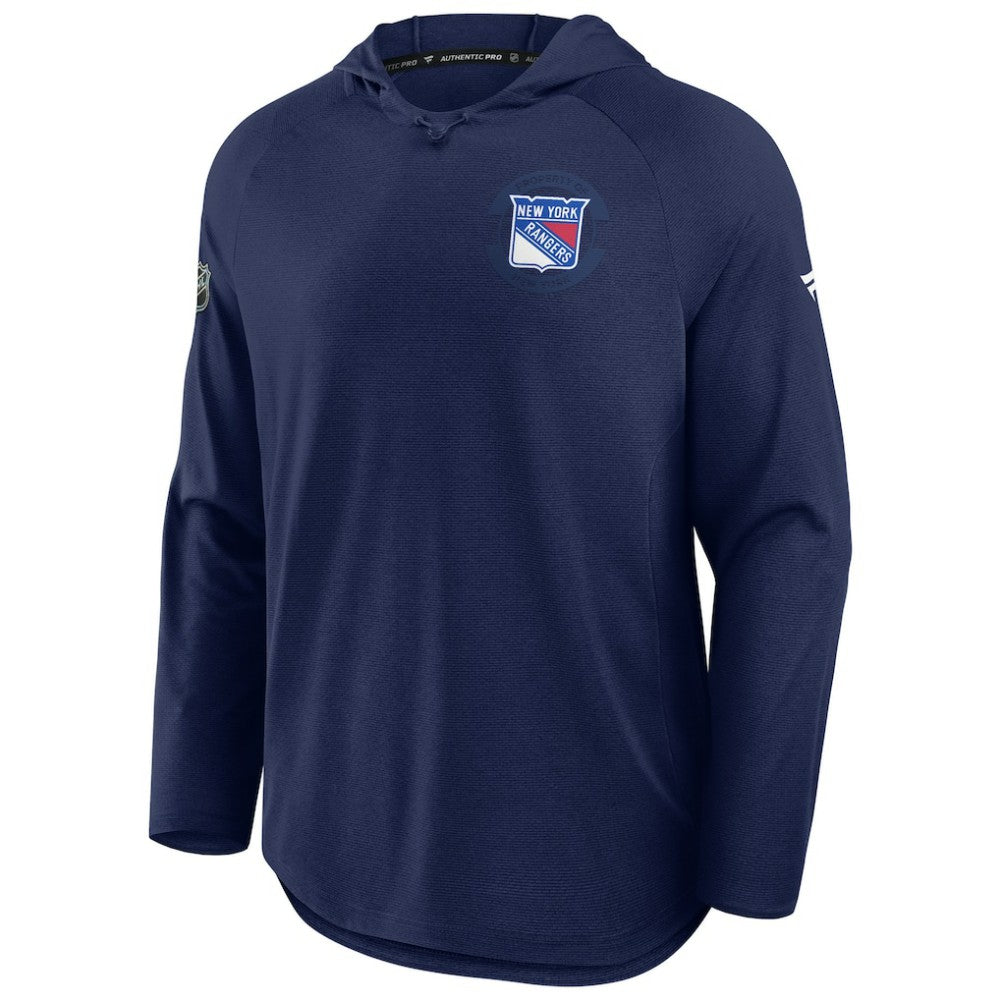 New York Rangers Fanatics Authentic Pro Rink Hoodie - Navy | Fanatics sale