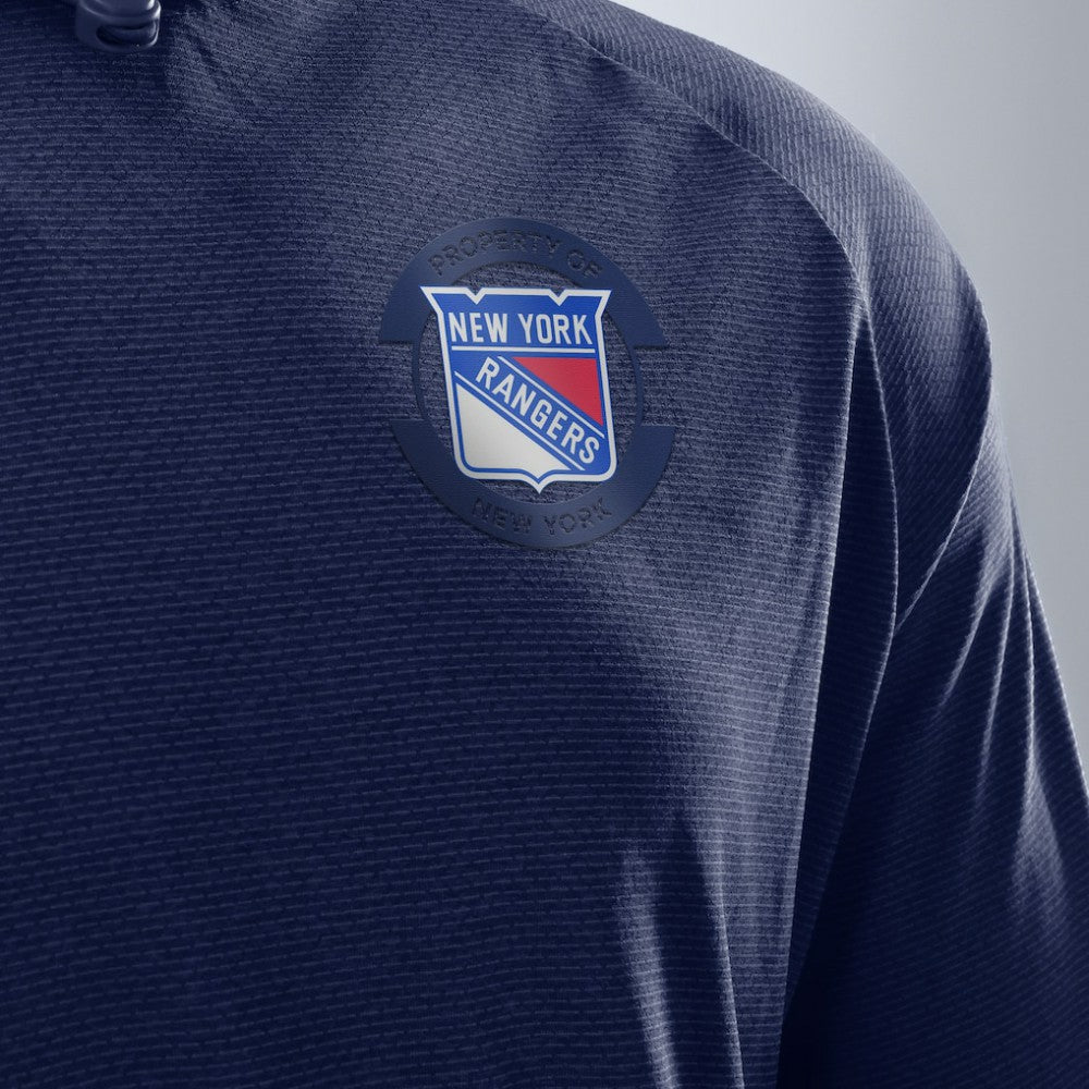 New York Rangers Fanatics Authentic Pro Rink Hoodie - Navy | Fanatics sale
