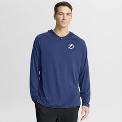 Tampa Bay Lightning Fanatics Authentic Pro Rink Hoodie - Blue | Fanatics on sale