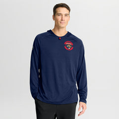Florida Panthers Fanatics Authentic Pro Rink Raglan Hoodie - Navy | Fanatics Lifestyle