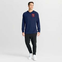Florida Panthers Fanatics Authentic Pro Rink Raglan Hoodie - Navy | Fanatics Lifestyle