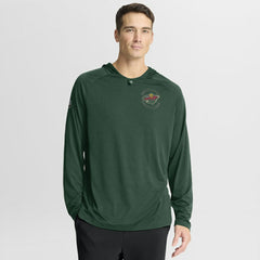 Minnesota Wild Fanatics Authentic Pro Rink Hoodie - Green | Fanatics on sale