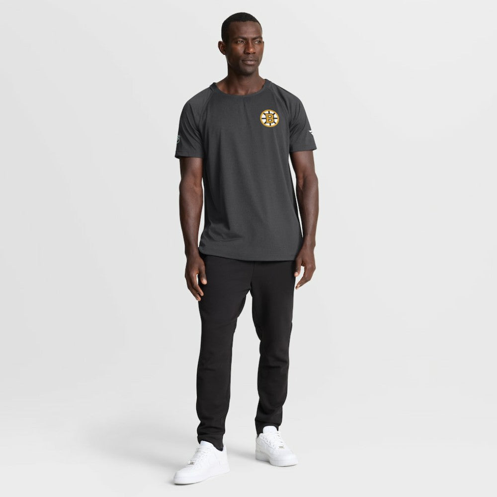Boston Bruins Fanatics Authentic Pro Rink Raglan Performance T-Shirt - Charcoal | Fanatics near me