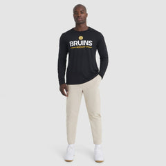 Boston Bruins Fanatics Authentic Pro Rink Tech Long Sleeve T-Shirt - Black | Fanatics Lifestyle