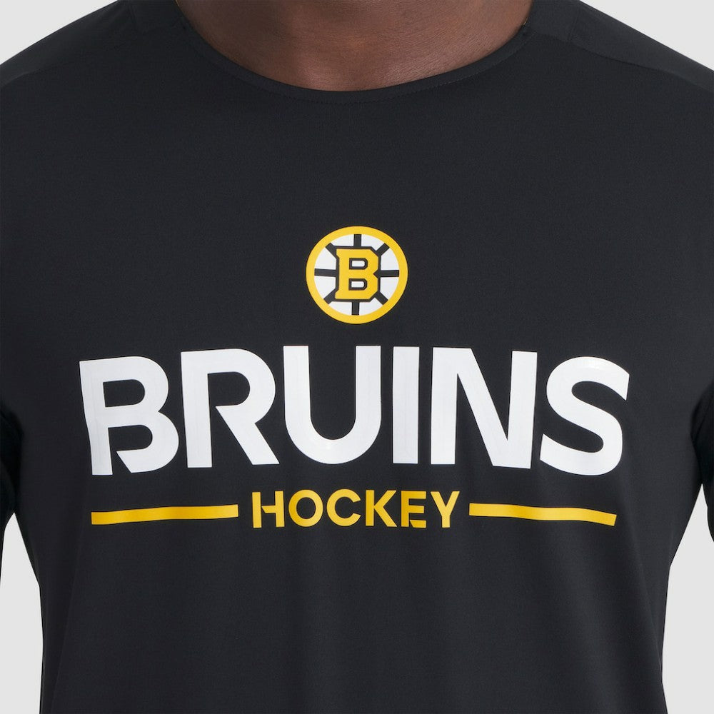 Boston Bruins Fanatics Authentic Pro Rink Tech Long Sleeve T-Shirt - Black | Fanatics Lifestyle
