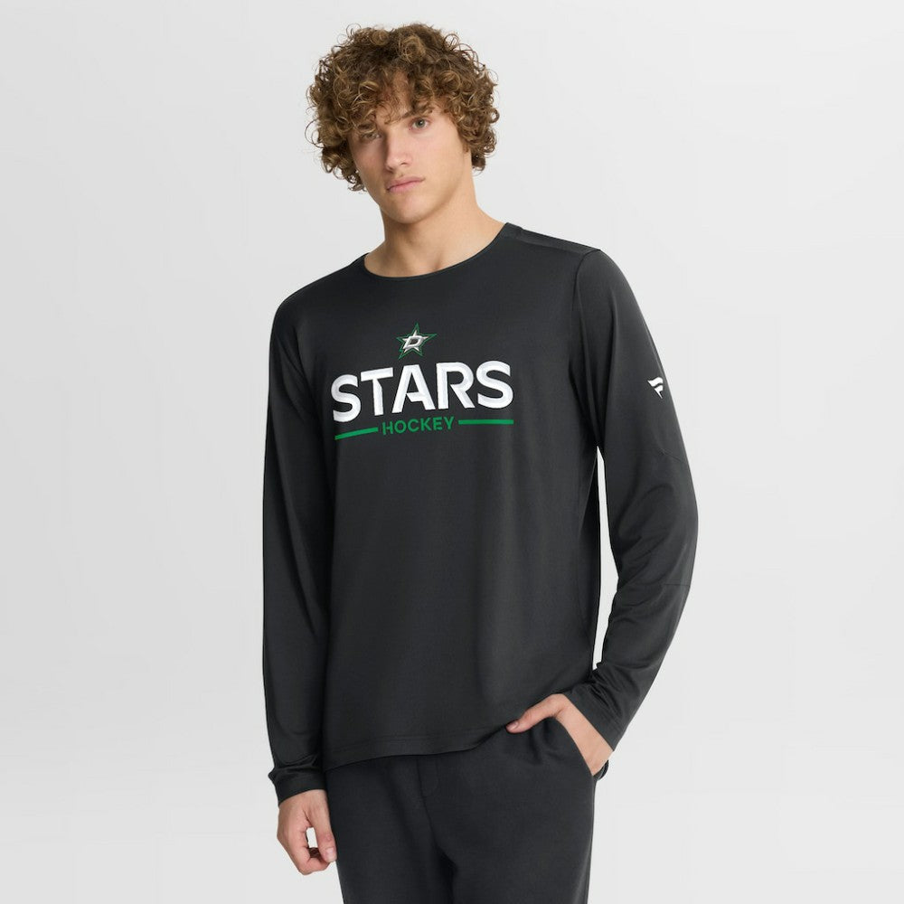 Dallas Stars Fanatics Authentic Pro Rink Tech Long Sleeve T-Shirt - Black | Fanatics Lifestyle