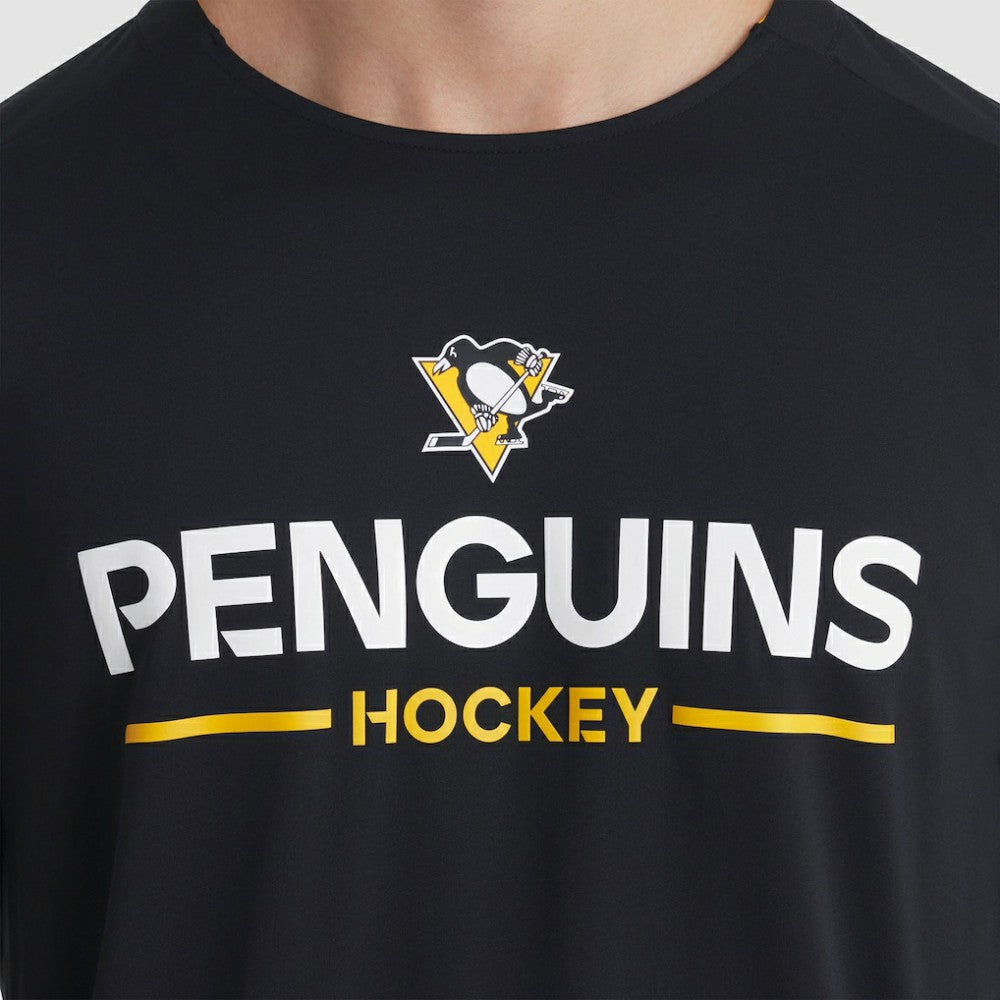 Pittsburgh Penguins Fanatics Authentic Pro Rink Tech Long Sleeve T-Shirt - Black | Fanatics sale
