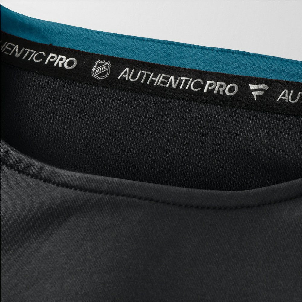 San Jose Sharks Fanatics Authentic Pro Rink Tech Long Sleeve T-Shirt - Black | Fanatics discount