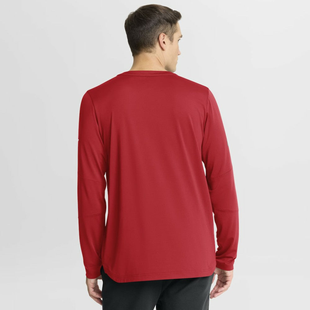 Detroit Red Wings Fanatics Authentic Pro Centennial Rink Tech Long Sleeve T-Shirt - Red | Fanatics on sale
