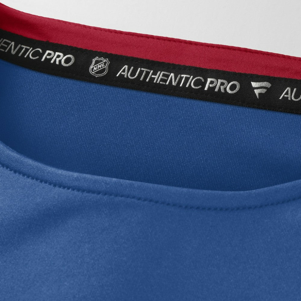 New York Rangers Fanatics Authentic Pro Rink Centennial Tech Long Sleeve T-Shirt - Blue | Fanatics sale