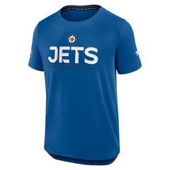 Winnipeg Jets Fanatics Authentic Pro Rink Tech T-Shirt - Blue | Fanatics discount