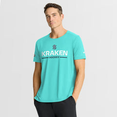 Seattle Kraken Fanatics Authentic Pro Rink Tech T-Shirt - Light Blue | Fanatics on sale