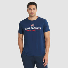 Columbus Blue Jackets Fanatics Authentic Pro Rink Tech T-Shirt - Navy | Fanatics sale