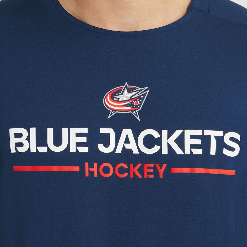 Columbus Blue Jackets Fanatics Authentic Pro Rink Tech T-Shirt - Navy | Fanatics sale
