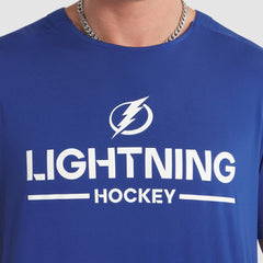 Tampa Bay Lightning Fanatics Authentic Pro Rink Tech T-Shirt - Blue | Fanatics on sale