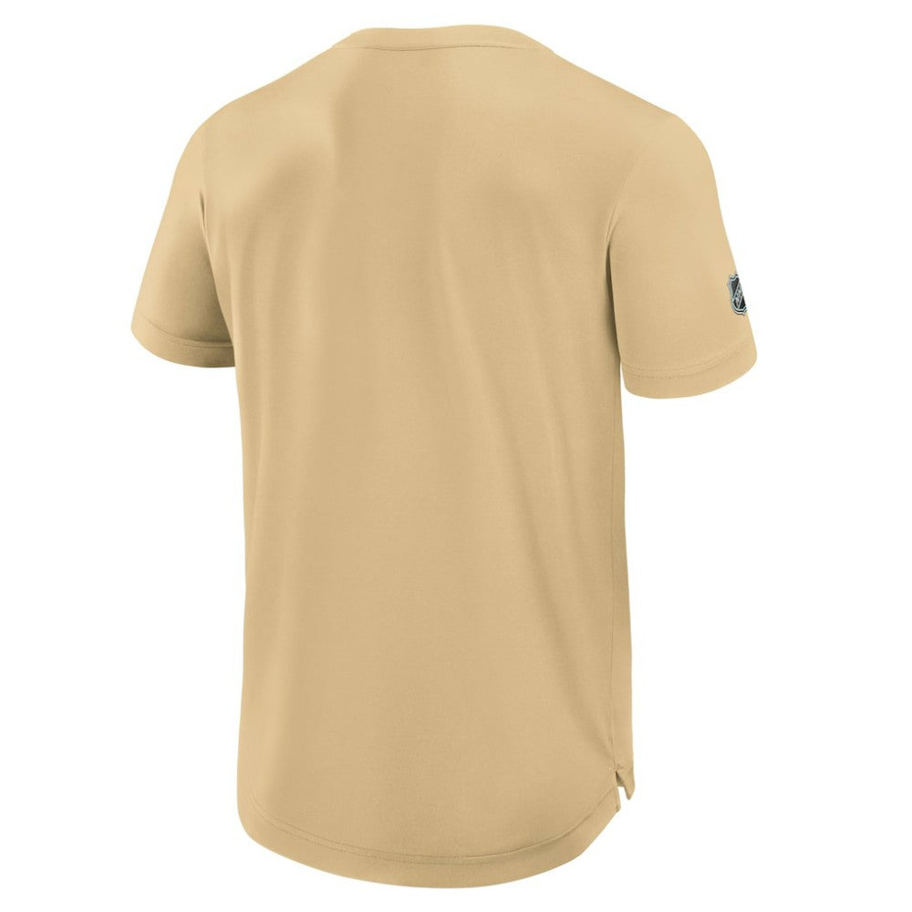 Vegas Golden Knights Fanatics Authentic Pro Rink Tech T-Shirt - Gold | Fanatics near me