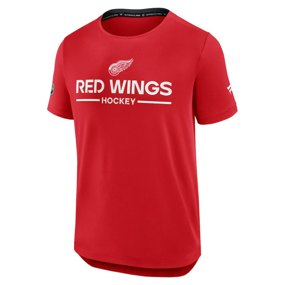 Detroit Red Wings Fanatics Authentic Pro Rink Tech T-Shirt - Red | Fanatics near me