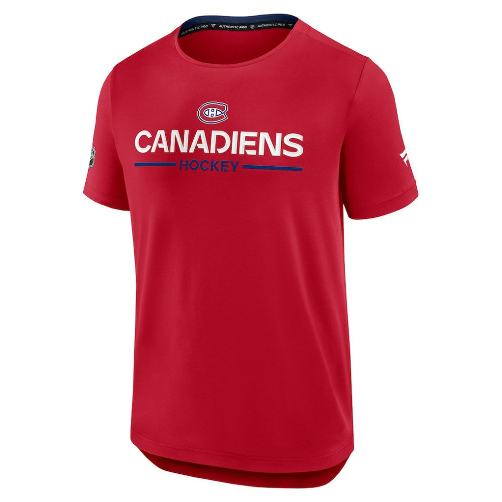 Montreal Canadiens Fanatics Authentic Pro Rink Tech T-Shirt - Red | Fanatics discount