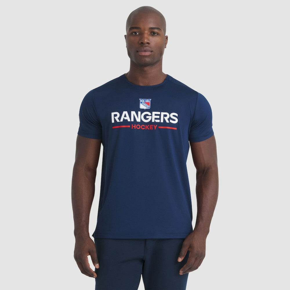 New York Rangers Fanatics Authentic Pro Rink Tech T-Shirt - Navy | Fanatics on sale