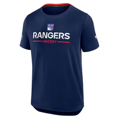 New York Rangers Fanatics Authentic Pro Rink Tech T-Shirt - Navy | Fanatics on sale