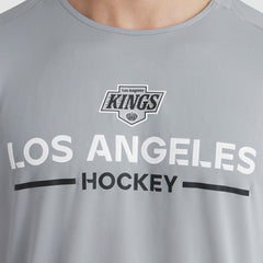 Los Angeles Kings Fanatics Authentic Pro Rink Tech T-Shirt - Gray | Fanatics Lifestyle
