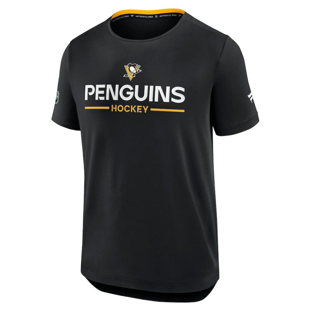 Pittsburgh Penguins Fanatics Authentic Pro Rink Tech T-Shirt - Black | Fanatics on sale
