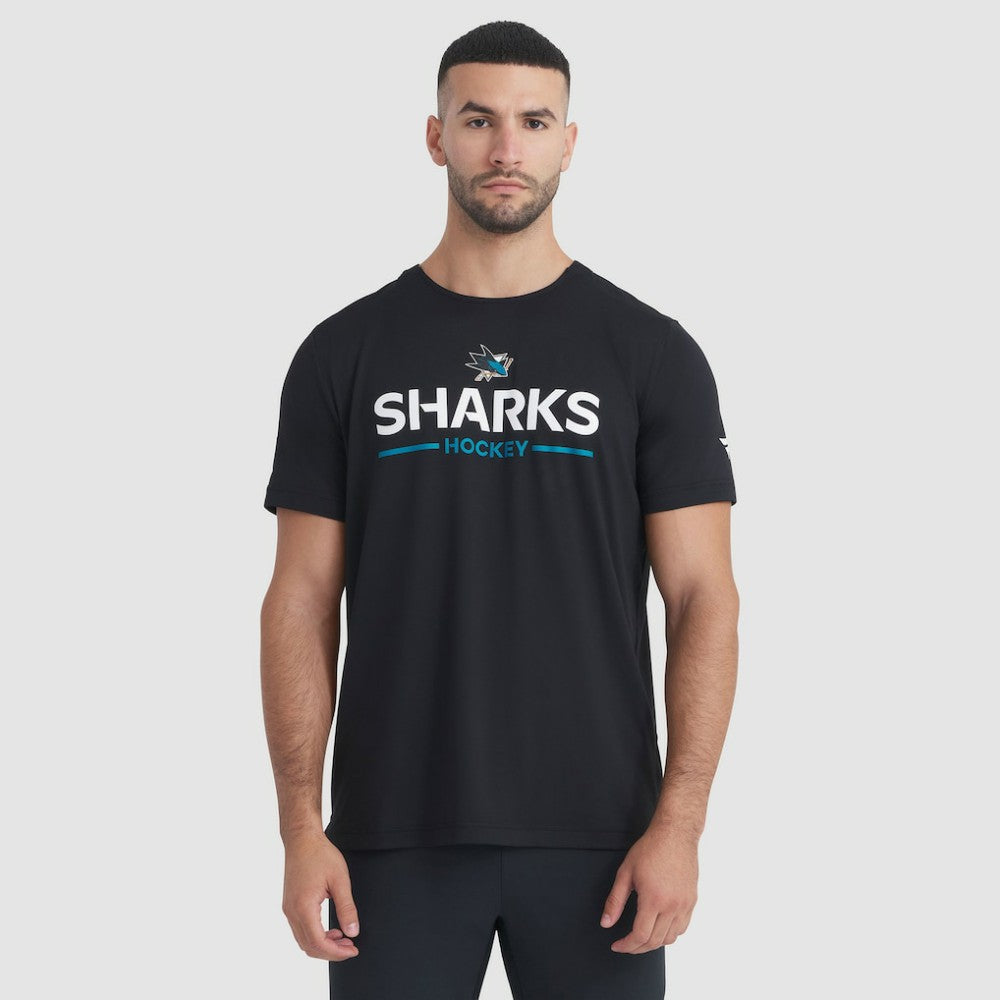 San Jose Sharks Fanatics Authentic Pro Rink Tech T-Shirt - Black | Fanatics sale