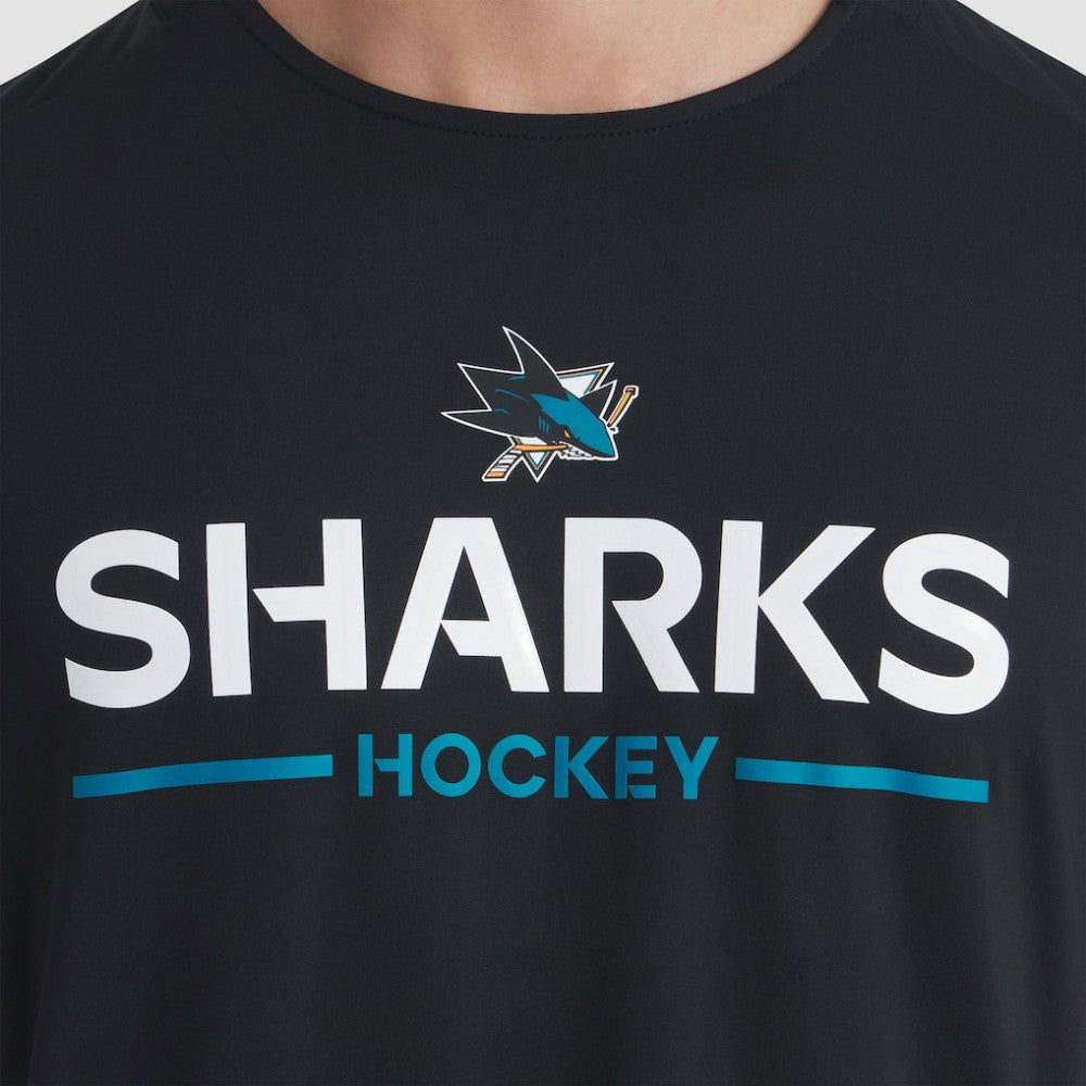San Jose Sharks Fanatics Authentic Pro Rink Tech T-Shirt - Black | Fanatics sale