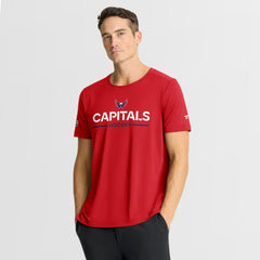 Washington Capitals Fanatics Authentic Pro Rink Tech T-Shirt - Red | Fanatics Lifestyle