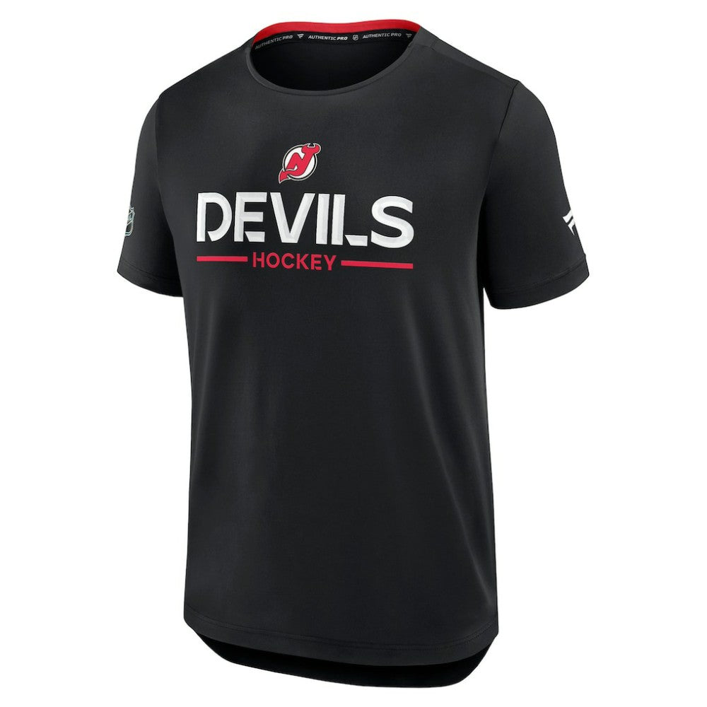 New Jersey Devils Fanatics Authentic Pro Rink Tech T-Shirt - Black | Fanatics on sale