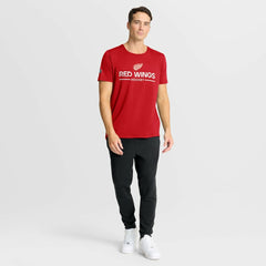 Detroit Red Wings Fanatics Authentic Pro Centennial Rink Tech T-Shirt - Red | Fanatics Lifestyle