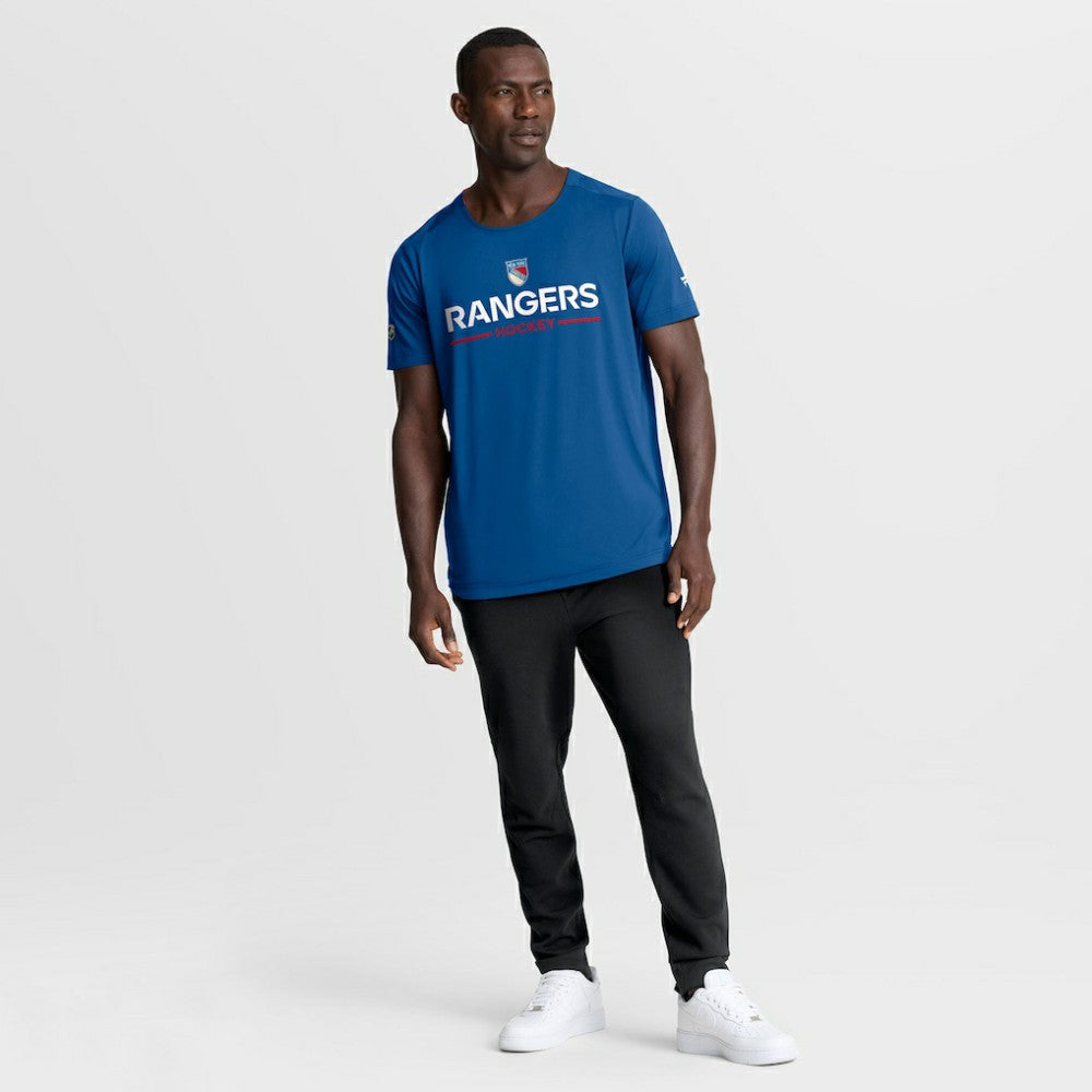 New York Rangers Fanatics Authentic Pro Rink Centennial Tech T-Shirt - Blue | Fanatics discount