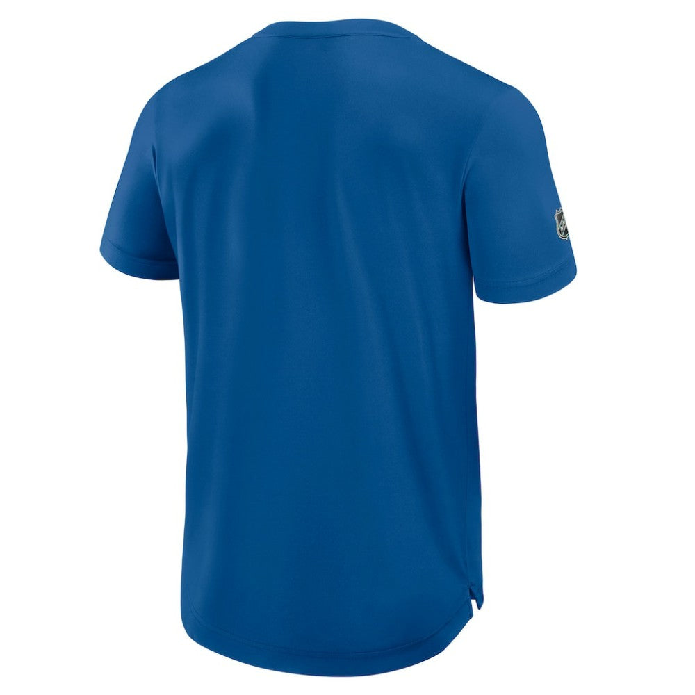 New York Rangers Fanatics Authentic Pro Rink Centennial Tech T-Shirt - Blue | Fanatics discount