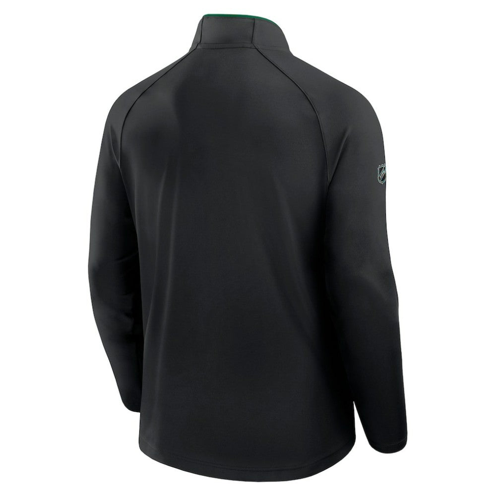 Dallas Stars Fanatics Authentic Pro Rink Training Quarter-Zip Pullover - Black | Fanatics on sale