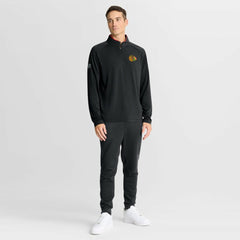 Chicago Blackhawks Fanatics Authentic Pro Rink Training Quarter-Zip Pullover - Black | Fanatics sale