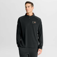Philadelphia Flyers Fanatics Authentic Pro Rink Training Quarter-Zip Pullover - Black | Fanatics sale