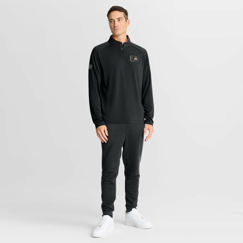 Philadelphia Flyers Fanatics Authentic Pro Rink Training Quarter-Zip Pullover - Black | Fanatics sale