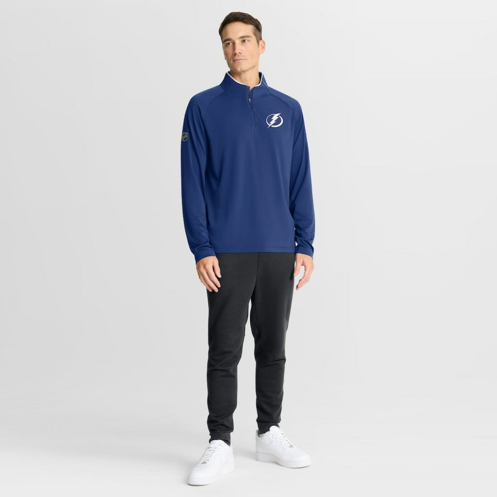 Tampa Bay Lightning Fanatics Authentic Pro Rink Training Quarter-Zip Pullover - Blue | Fanatics on sale