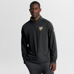 Pittsburgh Penguins Fanatics Authentic Pro Rink Training Quarter-Zip Pullover - Black | Fanatics online