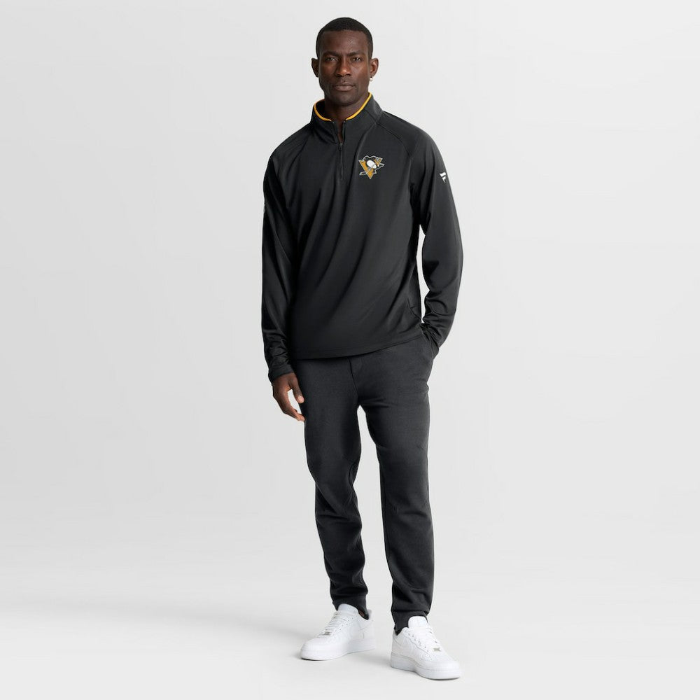 Pittsburgh Penguins Fanatics Authentic Pro Rink Training Quarter-Zip Pullover - Black | Fanatics online