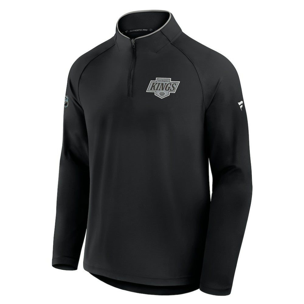 Los Angeles Kings Fanatics Authentic Pro Rink Training Quarter-Zip Pullover - Black | Fanatics near me