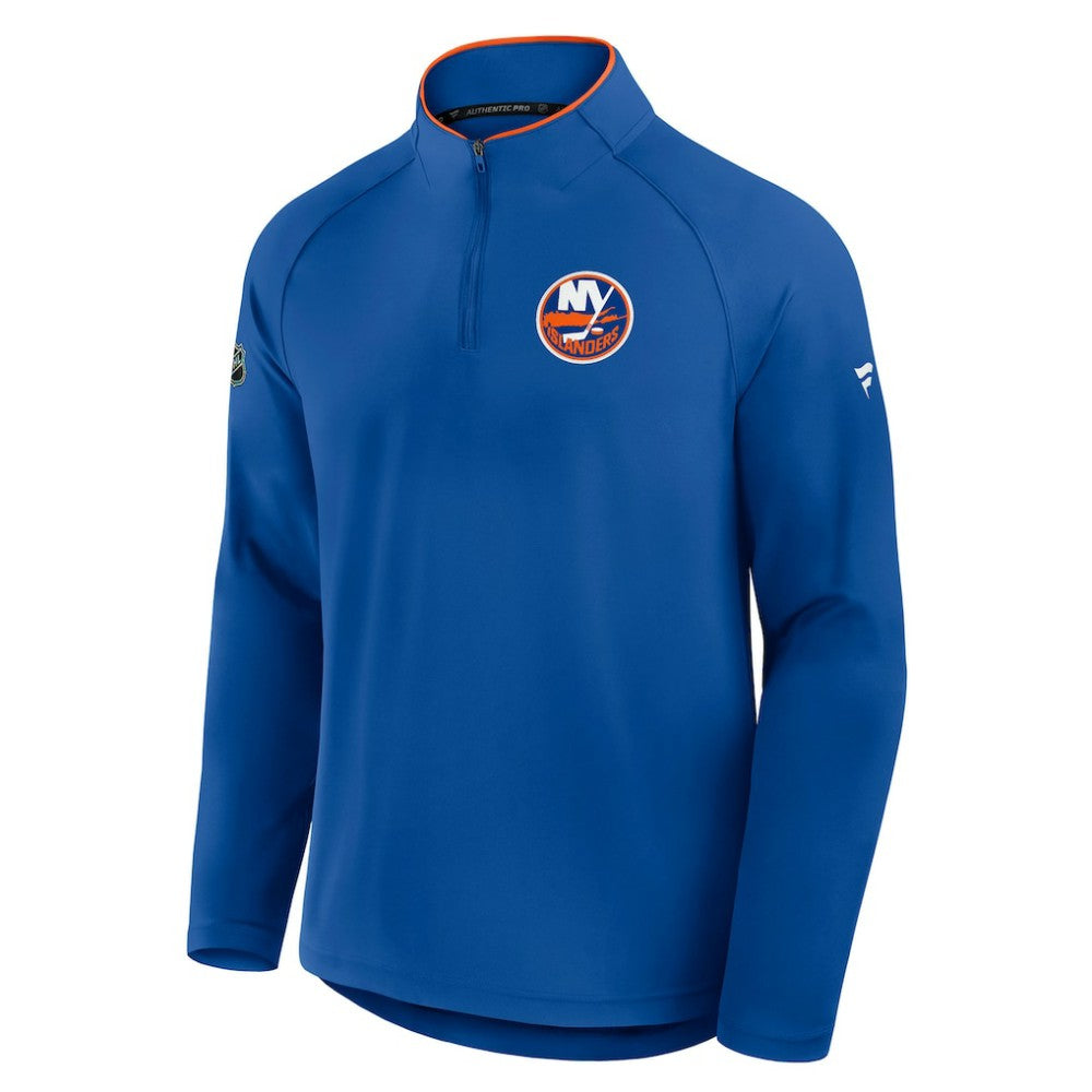 New York Islanders Fanatics Authentic Pro Rink Training Quarter-Zip Pullover - Royal | Fanatics near me